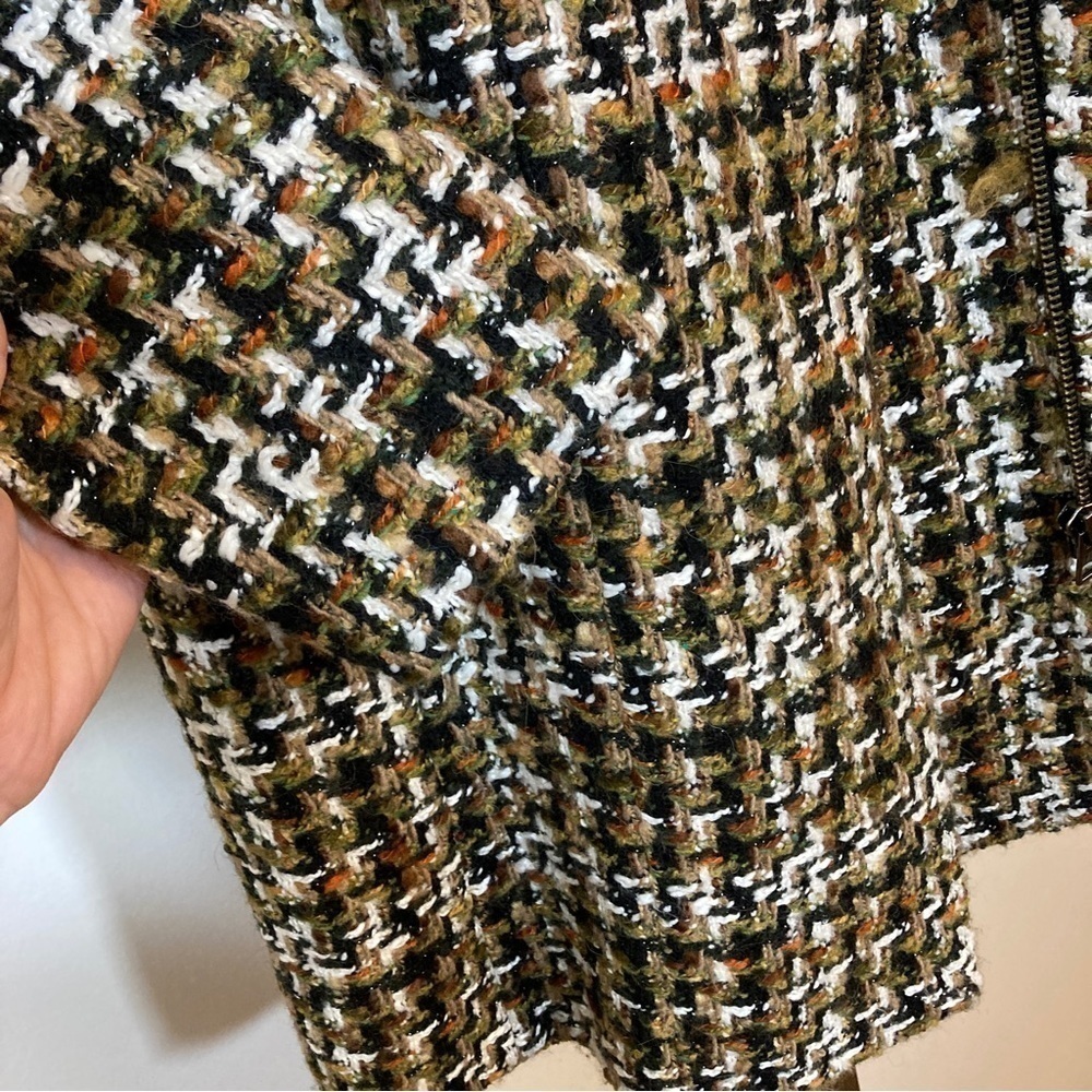 NWT Talbots Luxe Woven Jacket wool and metallic blend size small - Picture 8 of 11